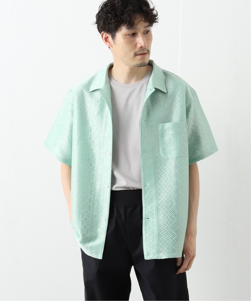 B.C STOCK（ベーセーストック）の「ETHNIC LACE SHIRTS（シャツ/ブラウス・メンズ・ホワイト/ブラック/グリーン・MEDIUM/LARGE）」の22枚目の写真