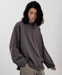 WYM LIDNM | 【WYM LIDNM】SUPER FINE COTTON LOOSE FIT LS-TEE(Tシャツ/カットソー)