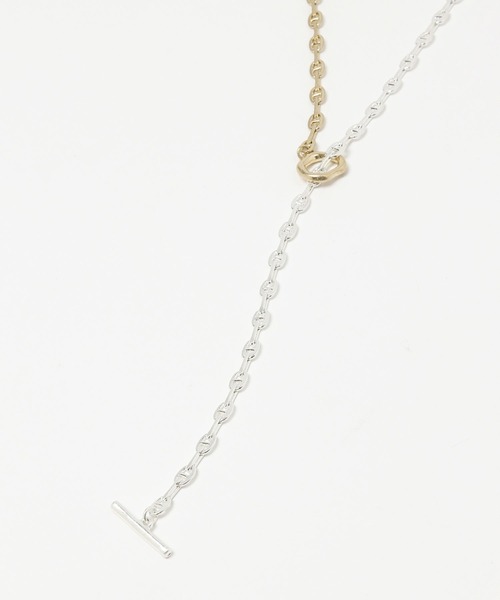 Andemiu(アンデミュウ)の「マンテルミックスネックレス347865(ネックレス・レディース・ゴールド系その他・FREE)」の4枚目の写真