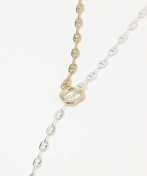 Andemiu(アンデミュウ)の「マンテルミックスネックレス347865(ネックレス・レディース・ゴールド系その他・FREE)」の5枚目の写真