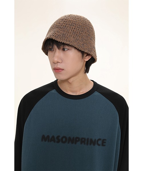 MASONPRINCE（メイソンプリンス）の「5カラーニットフィッシャーマンハット MZ2037【MASONPRINCE】（ハット・メンズ・ブラック/グレー/アイボリー/ブラウン/ブルー・FREE）」の4枚目の写真