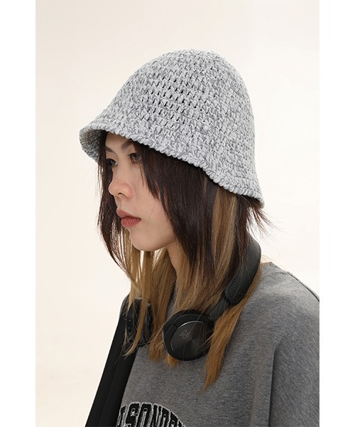 MASONPRINCE（メイソンプリンス）の「5カラーニットフィッシャーマンハット MZ2037【MASONPRINCE】（ハット・メンズ・ブラック/グレー/アイボリー/ブラウン/ブルー・FREE）」の3枚目の写真