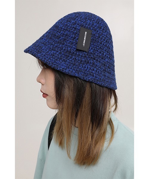 MASONPRINCE（メイソンプリンス）の「5カラーニットフィッシャーマンハット MZ2037【MASONPRINCE】（ハット・メンズ・ブラック/グレー/アイボリー/ブラウン/ブルー・FREE）」の5枚目の写真