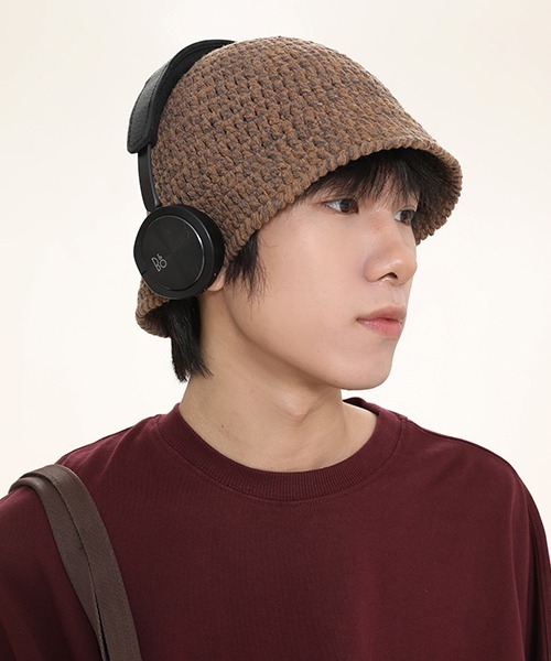 MASONPRINCE（メイソンプリンス）の「5カラーニットフィッシャーマンハット MZ2037【MASONPRINCE】（ハット・メンズ・ブラック/グレー/アイボリー/ブラウン/ブルー・FREE）」の14枚目の写真