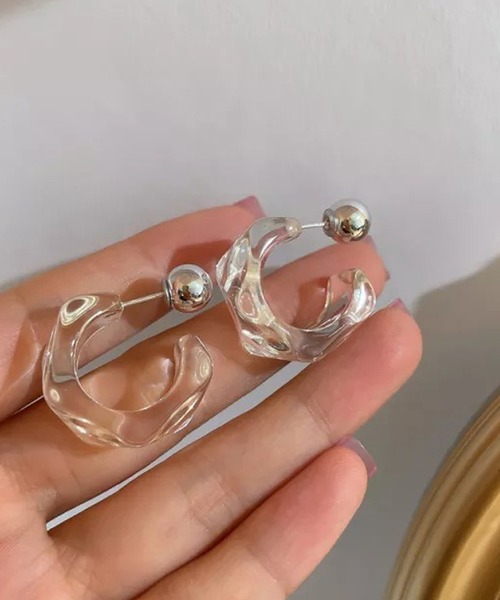 アンサンク　クリアピアス アンサンククリアピアス
