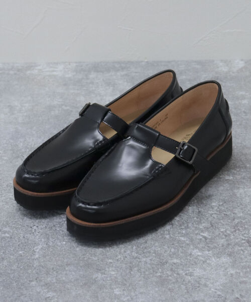 fredy emue(フレディエミュ)の「【WEB限定】【ARTESANOS/アルテサノス】 Tストラップライトソールローファー(ローファー・レディース・ブラック・38/37)」の3枚目の写真