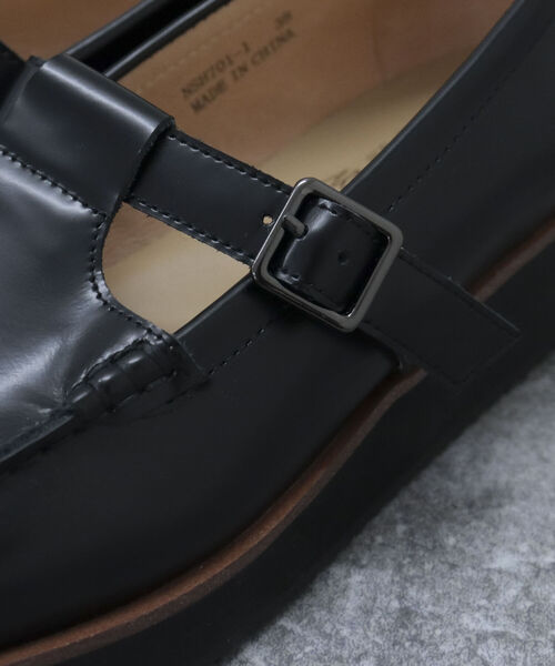 fredy emue(フレディエミュ)の「【WEB限定】【ARTESANOS/アルテサノス】 Tストラップライトソールローファー(ローファー・レディース・ブラック・38/37)」の9枚目の写真