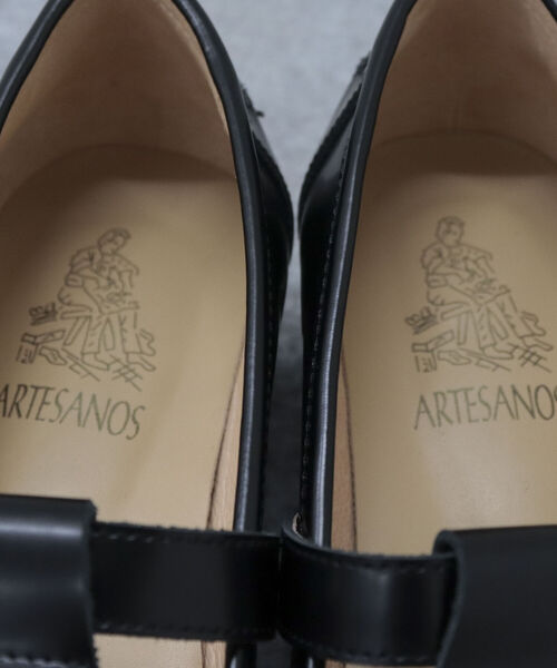 fredy emue(フレディエミュ)の「【WEB限定】【ARTESANOS/アルテサノス】 Tストラップライトソールローファー(ローファー・レディース・ブラック・38/37)」の10枚目の写真