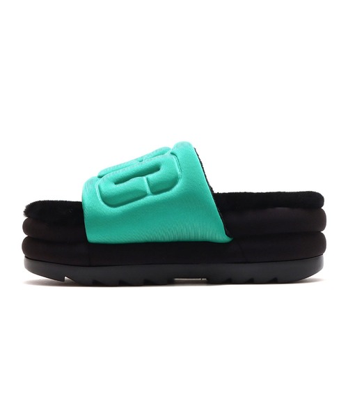 UGG（アグ）の「UGG W MAXI GRAPHIC SLIDE / アグ マキシ チェック