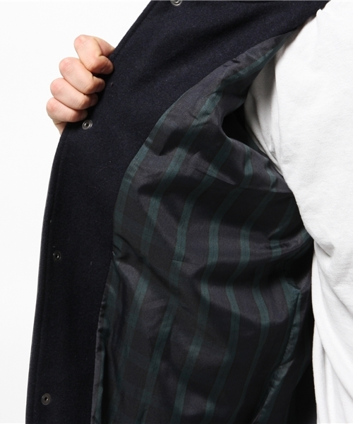 OUTLET(アウトレット)の「【WHO'S WHO gallery】EXレザースタジャン(スタジャン・メンズ・ブラック/キャメル/ネイビー・LARGE/SMALL/MEDIUM)」の13枚目の写真