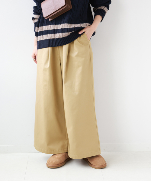別注【Dickies ディッキーズ】RELUME フレアワイドパンツ Dickies（ディッキーズ）の「別注【Dickies/ディッキーズ