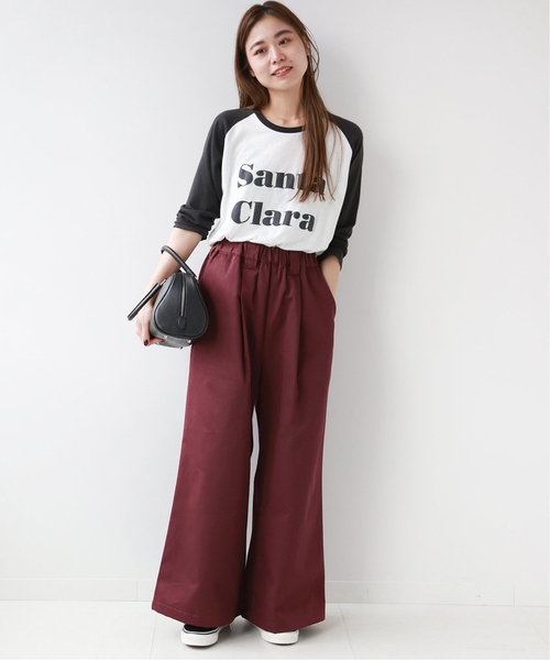 別注【Dickies ディッキーズ】RELUME フレアワイドパンツ 別注【Dickies/ディッキーズ】*RELUME フレアワイドパンツ
