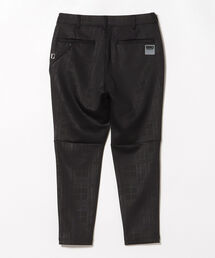 値下げ❗️BEAMS GOLF メンズL黒チェックエンボス クロップドパンツ BEAMS GOLF（ビームスゴルフ）の「BEAMS GOLF ORANGE LABEL