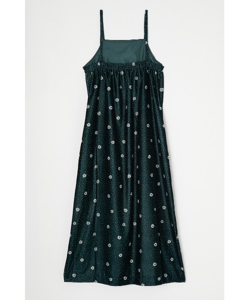MOUSSY（マウジー）の「VELVET DAISY CAMI ドレス（ワンピース）」 - WEAR