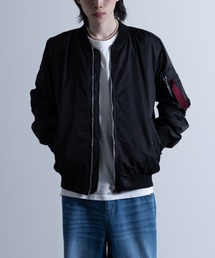 ヘビーツイルナイロン 裏キルトパデット MA-1