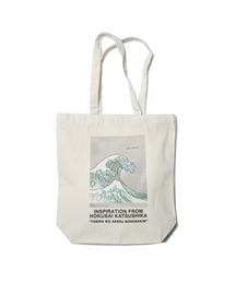 BENCH'S SELECT（ベンチセレクト）の「HOKUSAI PRINT TOTE BAGー葛飾北斎『冨嶽三十六景』（トートバッグ）」