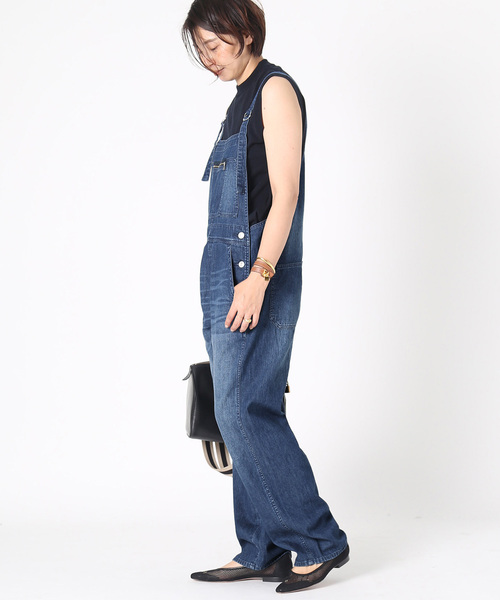 Deuxieme Classe（ドゥーズィエムクラス）の「Light DENIM オーバーオール（サロペット/オーバーオール・レディース・ブルー・38/36）」の2枚目の写真