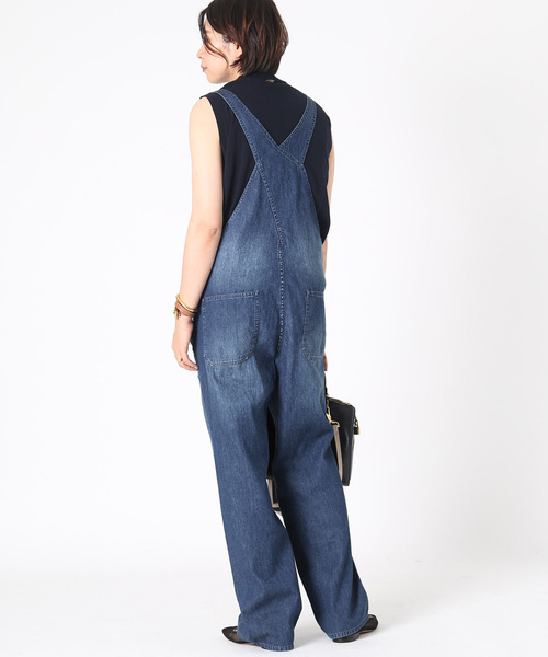 Deuxieme Classe（ドゥーズィエムクラス）の「Light DENIM オーバーオール（サロペット/オーバーオール・レディース・ブルー・38/36）」の3枚目の写真