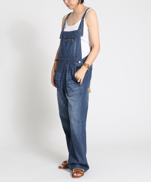 Deuxieme Classe（ドゥーズィエムクラス）の「Light DENIM オーバーオール（サロペット/オーバーオール・レディース・ブルー・38/36）」の5枚目の写真