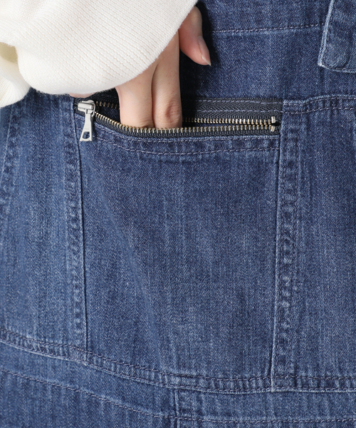 Deuxieme Classe（ドゥーズィエムクラス）の「Light DENIM オーバーオール（サロペット/オーバーオール・レディース・ブルー・38/36）」の16枚目の写真