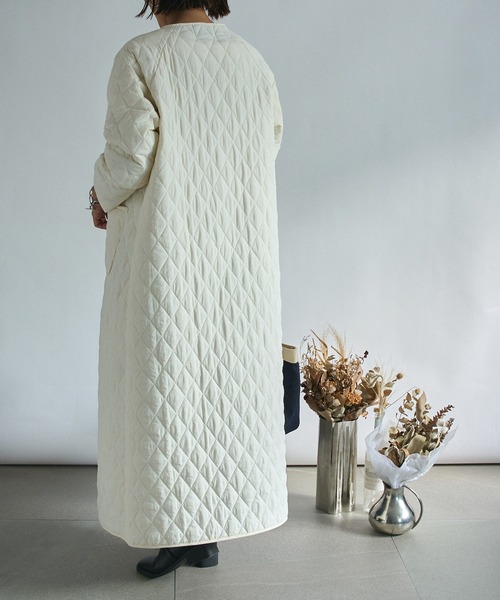 SETUP7（セットアップセブン）の「【SETUP7】ノーカラーキルティング