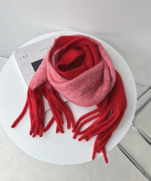 ♪ボリュっとふわマフラー（マフラー）｜AS KNOW AS plus