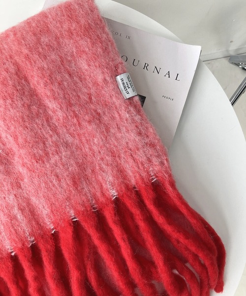 ♪ボリュっとふわマフラー（マフラー）｜AS KNOW AS plus