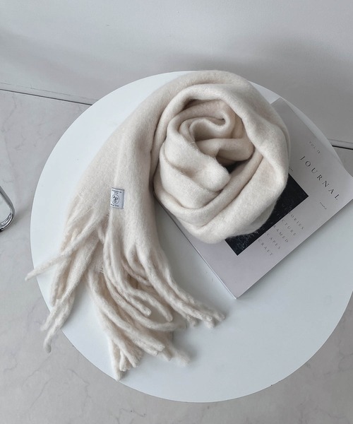 ♪ボリュっとふわマフラー（マフラー）｜AS KNOW AS plus