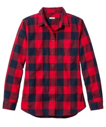 L.L.Bean | エル・エル・ビーン・オーガニック・フランネル・チュニック、プラッド ジャパン・フィット(シャツ/ブラウス)