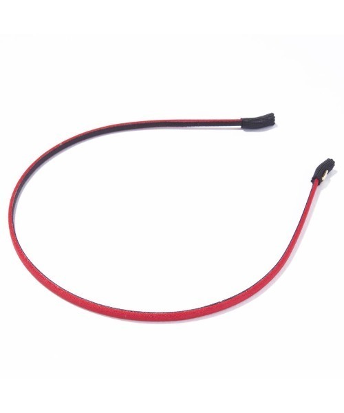 IRIS47（イリスフォーセブン）の「【IRIS 47】spagetti head band HB27（カチューシャ・レディース・ブラック/レッド/グレー/ベージュ・FREE）」の11枚目の写真