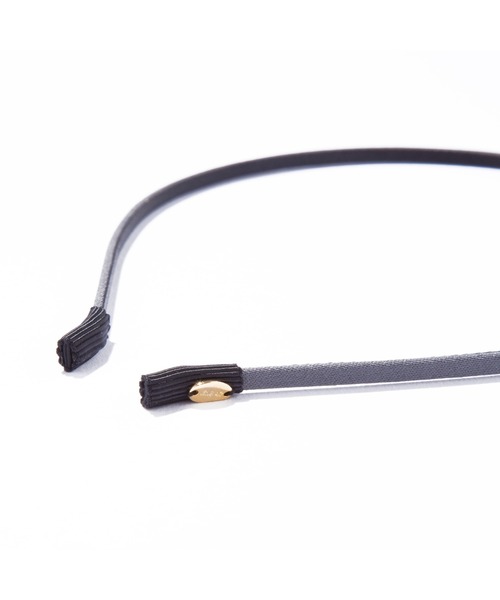 IRIS47（イリスフォーセブン）の「【IRIS 47】spagetti head band HB27（カチューシャ・レディース・ブラック/レッド/グレー/ベージュ・FREE）」の21枚目の写真