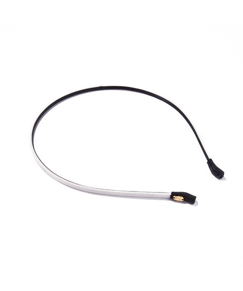 IRIS47（イリスフォーセブン）の「【IRIS 47】spagetti head band HB27（カチューシャ・レディース・ブラック/レッド/グレー/ベージュ・FREE）」の7枚目の写真