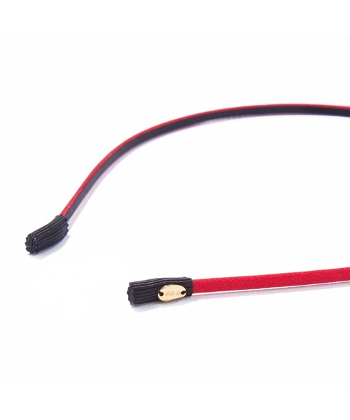 IRIS47（イリスフォーセブン）の「【IRIS 47】spagetti head band HB27（カチューシャ・レディース・ブラック/レッド/グレー/ベージュ・FREE）」の6枚目の写真