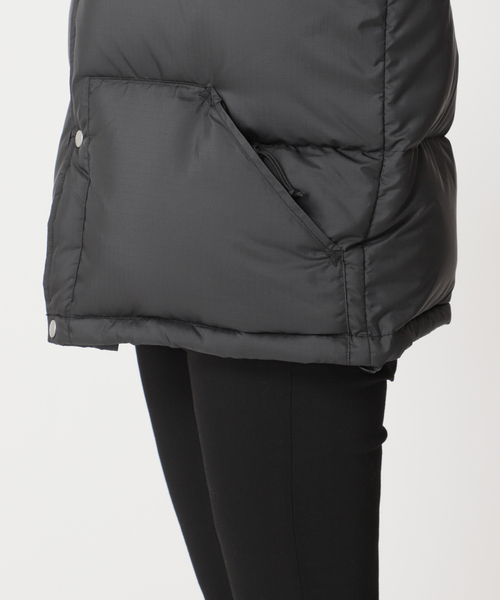 THE NORTH FACE PURPLE LABEL（ザ ノースフェイス パープルレーベル）の「《別注》【THE NORTH FACE PURPLE LABEL】JSSP SIERRA VEST：ダウンベスト（ダウンベスト・レディース・ブラック/ネイビー/グリーン・MEDIUM）」の17枚目の写真