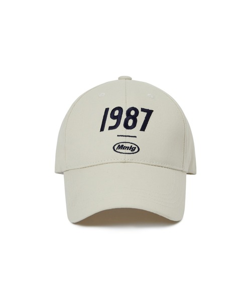 【87MM】MMLG★Mmlg ロゴ刺繍キャップ 87mm（87mm）の「【87MM / Mmlg】MMLG BALL CAP / パルチル