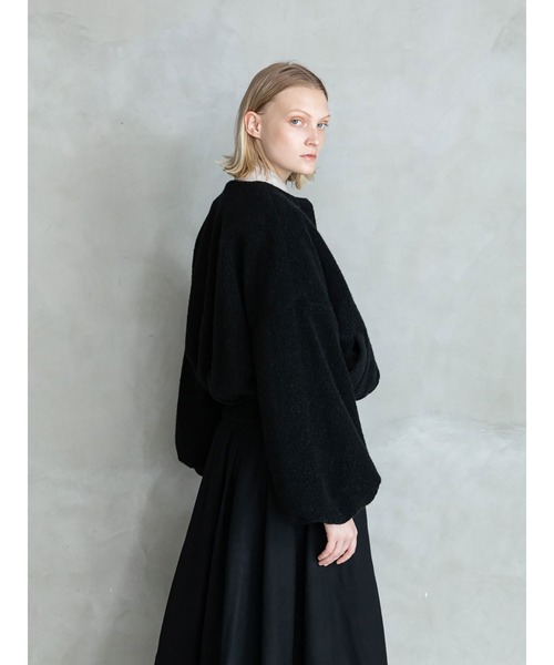 Le Jardin Ouvert(ルジャルダン)の「Fly Front Blouson(ブルゾン・レディース・ブラック・36)」の12枚目の写真