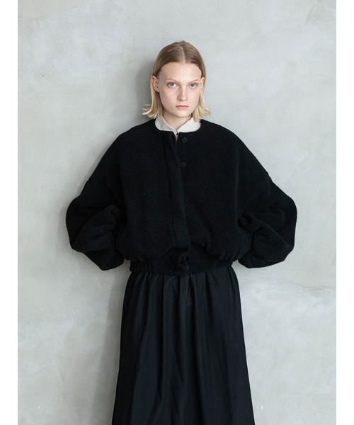 Le Jardin Ouvert(ルジャルダン)の「Fly Front Blouson(ブルゾン・レディース・ブラック・36)」の13枚目の写真