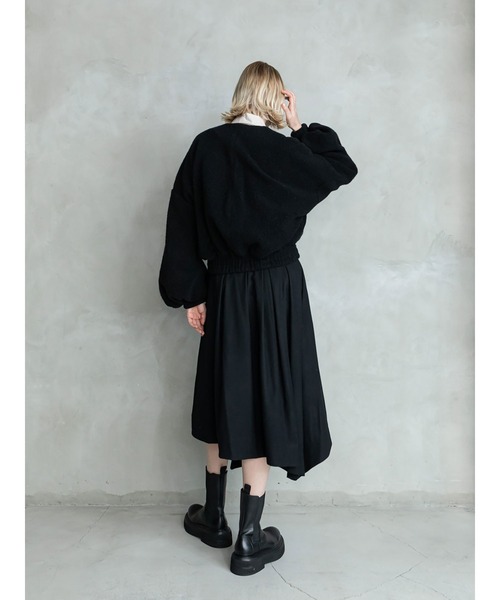 Le Jardin Ouvert(ルジャルダン)の「Fly Front Blouson(ブルゾン・レディース・ブラック・36)」の16枚目の写真
