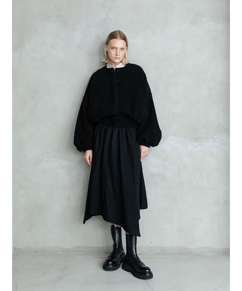 Le Jardin Ouvert(ルジャルダン)の「Fly Front Blouson(ブルゾン・レディース・ブラック・36)」の17枚目の写真