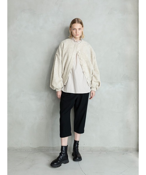 Le Jardin Ouvert(ルジャルダン)の「Fly Front Blouson(ブルゾン・レディース・ブラック・36)」の22枚目の写真