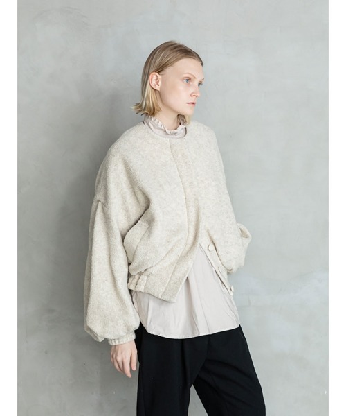 Le Jardin Ouvert(ルジャルダン)の「Fly Front Blouson(ブルゾン・レディース・ブラック・36)」の18枚目の写真