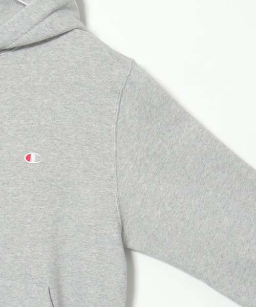 Champion（チャンピオン）の「Champion チャンピオン フーディ スウェット（パーカー・レディース・オフホワイト/ダークグレー/グレー/ダークグリーン/ブラック・L/M/LL）」の18枚目の写真