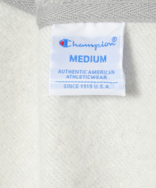 Champion（チャンピオン）の「Champion チャンピオン フーディ スウェット（パーカー・レディース・オフホワイト/ダークグレー/グレー/ダークグリーン/ブラック・L/M/LL）」の7枚目の写真