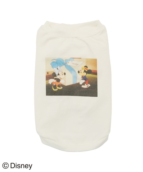 Disney(ディズニー)の「【DOG】【DISNEY /ディズニー】バースデイーフォトTシャツ(ペットウェア・レディース・ホワイト/ピンク/ブルー・M size/L/M/S)」の4枚目の写真