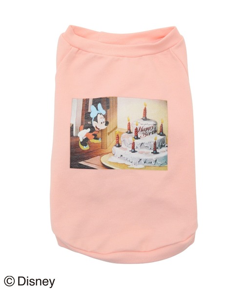 Disney(ディズニー)の「【DOG】【DISNEY /ディズニー】バースデイーフォトTシャツ(ペットウェア・レディース・ホワイト/ピンク/ブルー・M size/L/M/S)」の6枚目の写真