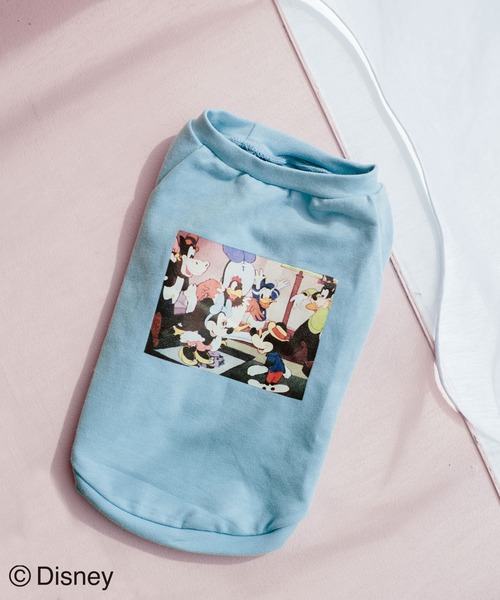 Disney(ディズニー)の「【DOG】【DISNEY /ディズニー】バースデイーフォトTシャツ(ペットウェア・レディース・ホワイト/ピンク/ブルー・M size/L/M/S)」の14枚目の写真