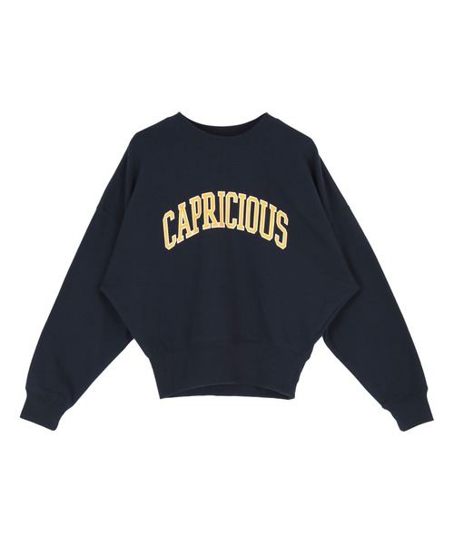 titivate（ティティベイト）の「ｶﾚｯｼﾞﾛｺﾞﾌﾟﾘﾝﾄｽｳｪｯﾄ（スウェット・レディース・ネイビー系/ホワイト系その他/グレー系その他・S/M）」の6枚目の写真