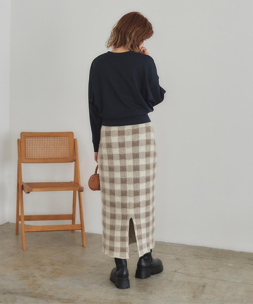 titivate（ティティベイト）の「ｶﾚｯｼﾞﾛｺﾞﾌﾟﾘﾝﾄｽｳｪｯﾄ（スウェット・レディース・ネイビー系/ホワイト系その他/グレー系その他・S/M）」の15枚目の写真