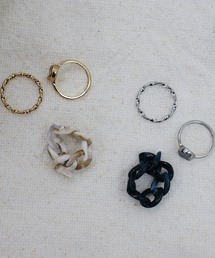 Isn't She?（イズントシー）の「マーブルチェーンリングセット（リング）」