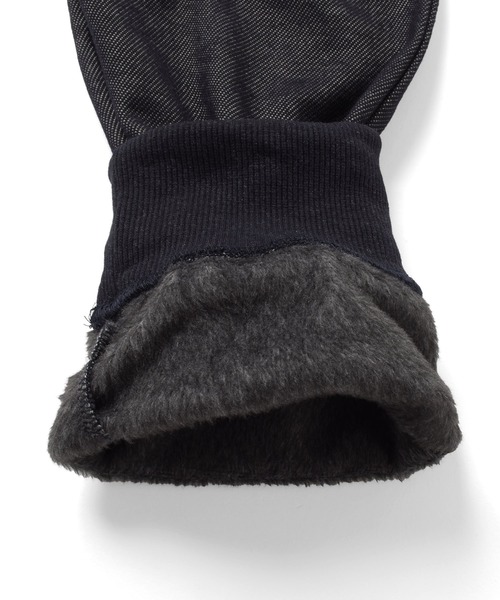 GLAZOS（グラソス）の「[テーパード]裏シャギー・ダブルニーイージーパンツ（その他パンツ・キッズ・ネイビー/オートミール/グレー・140cm/150cm/160cm/170cm）」の7枚目の写真